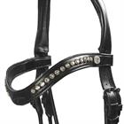 Bridle Dy'on Dressage Round Stitched Medium Black