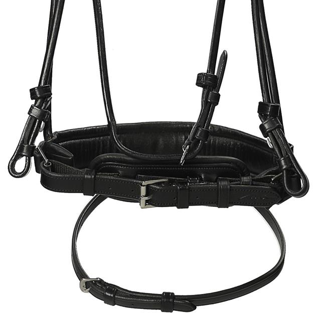 Bridle Dy'on Dressage Round Stitched Medium Black