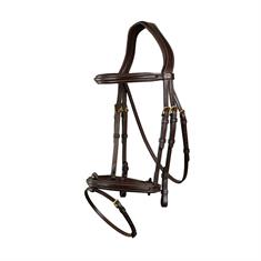 Bridle Dy'on Flash D Collection Brown