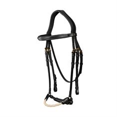 Bridle Dy'on Rope Drop Noseband D Collection Black