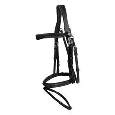 Bridle Dy'on Working Collection Flash Noseband With Snap Hooks Black