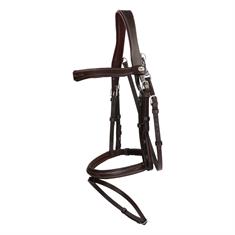 Bridle Dy'on Working Collection Flash Noseband With Snap Hooks Brown