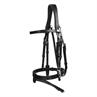 Bridle Dy'on Working Collection Flat Leather With Snap Hooks Black