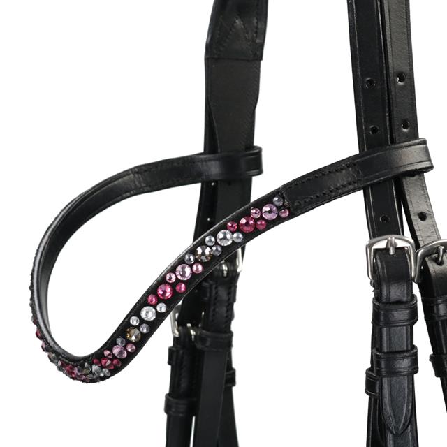 Bridle Epplejeck EJRosa Black-Pink