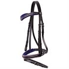 Bridle Harry's Horse Diva Violet Black