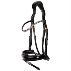 Bridle Harry's Horse Rosegold Lacque II Black