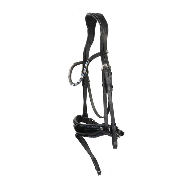 Bridle HB Showtime Evalira Black-Blue