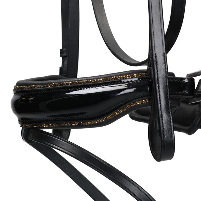 Bridle HB Showtime Golden Dreams Black-Gold