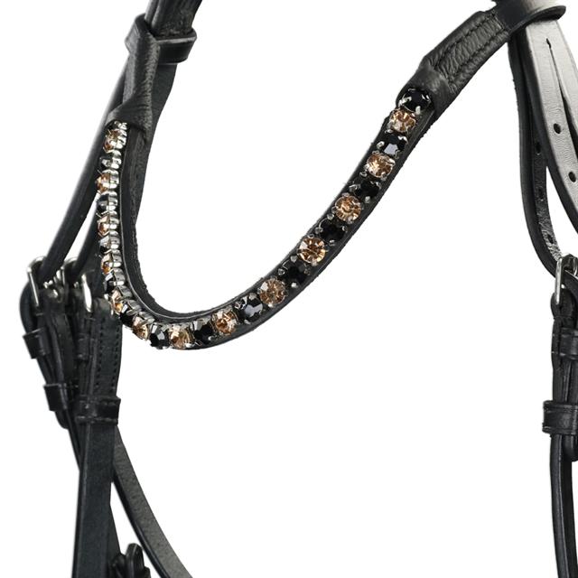 Bridle HB Showtime Special Black-Gold