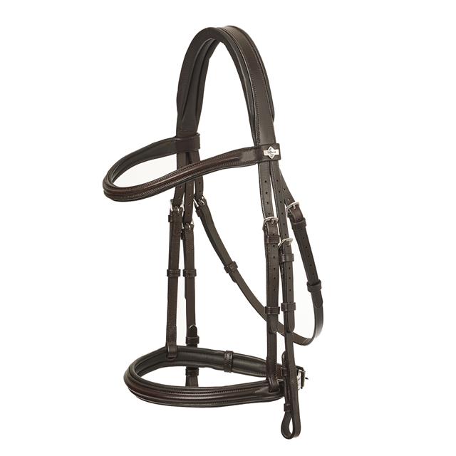 Bridle LeMieux Arika Cavesson Brown-Silver