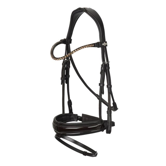 Bridle LeMieux Dressage Kudos Patent Brown-Brown