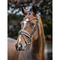 Bridle LeMieux Dressage Kudos Patent Brown-White