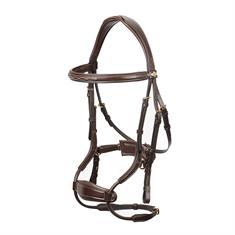 Bridle LeMieux Kudos Clear Arc Brown-Gold