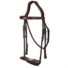 Bridle New English Collection by Dy'on Adjustable Drop Brown