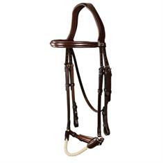 Bridle New English Collection by Dy'on Rope Drop Brown