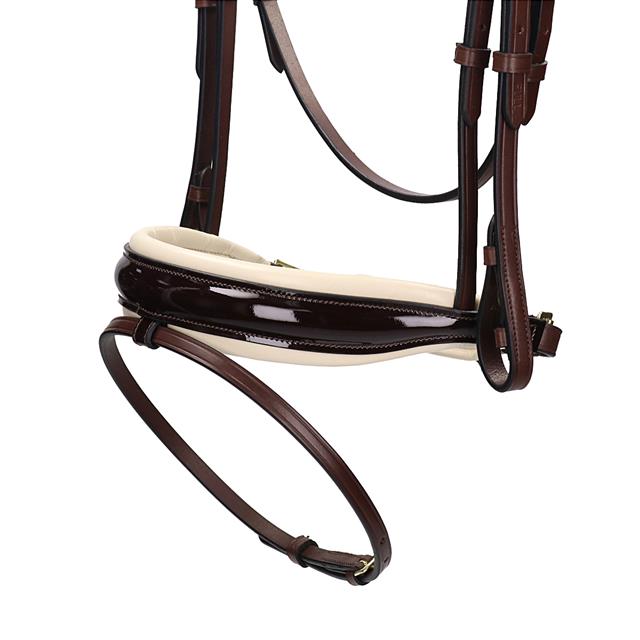 Bridle QHP Lupine Dark Brown-Beige