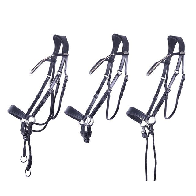 Bridle QHP Sunna Bitless Black