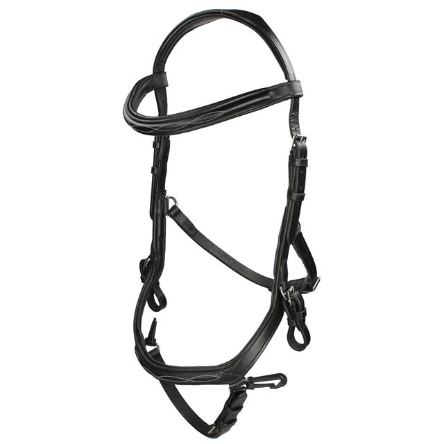 Bridle Rambo Micklem Deluxe Black