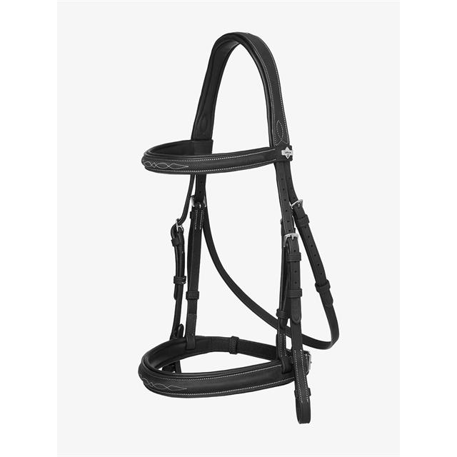 Bridle Stitched Hunter LeMieux Black