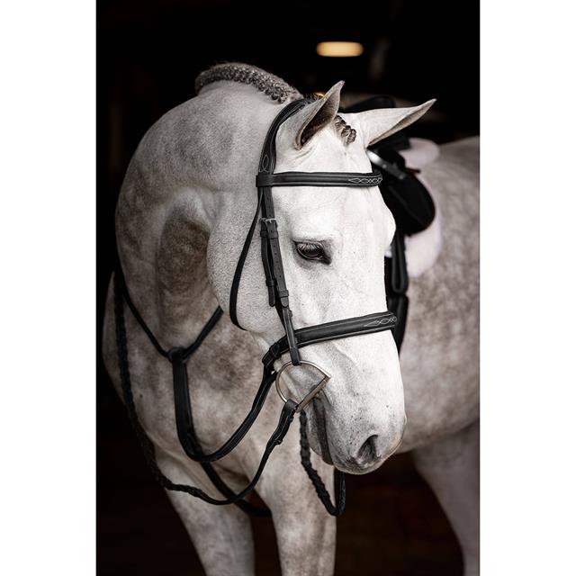 Bridle Stitched Hunter LeMieux Black