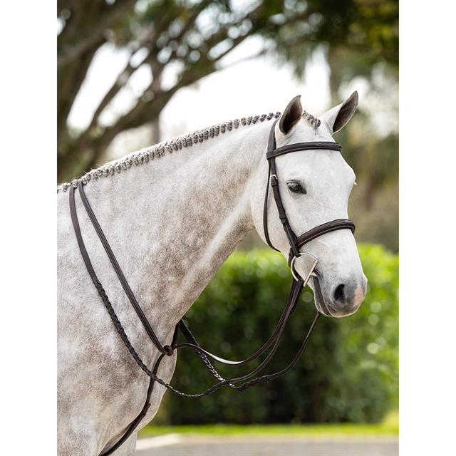 Bridle Stitched Hunter LeMieux Brown