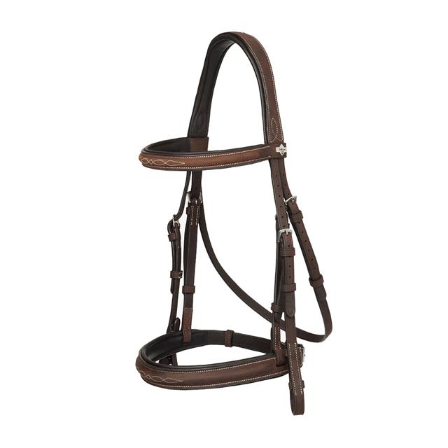 Bridle Stitched Hunter LeMieux Brown