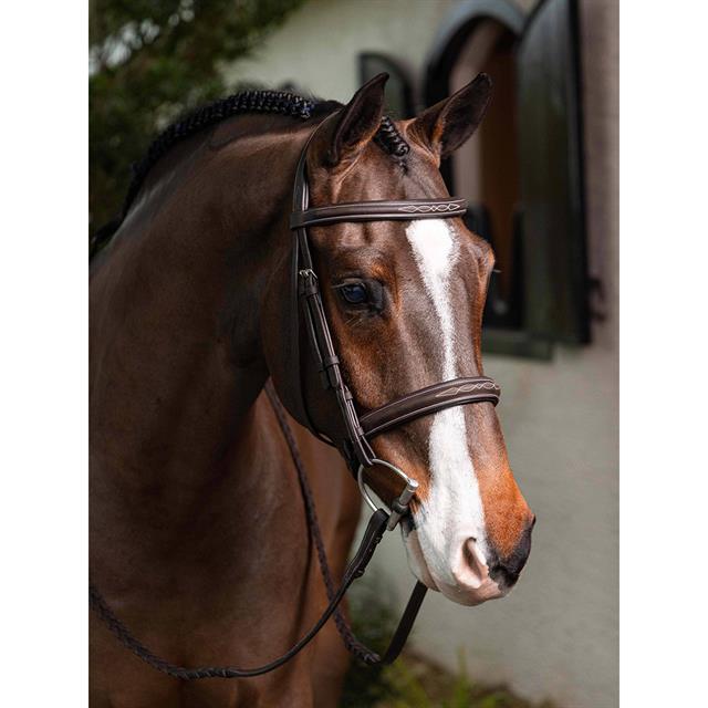 Bridle Stitched Hunter LeMieux Brown