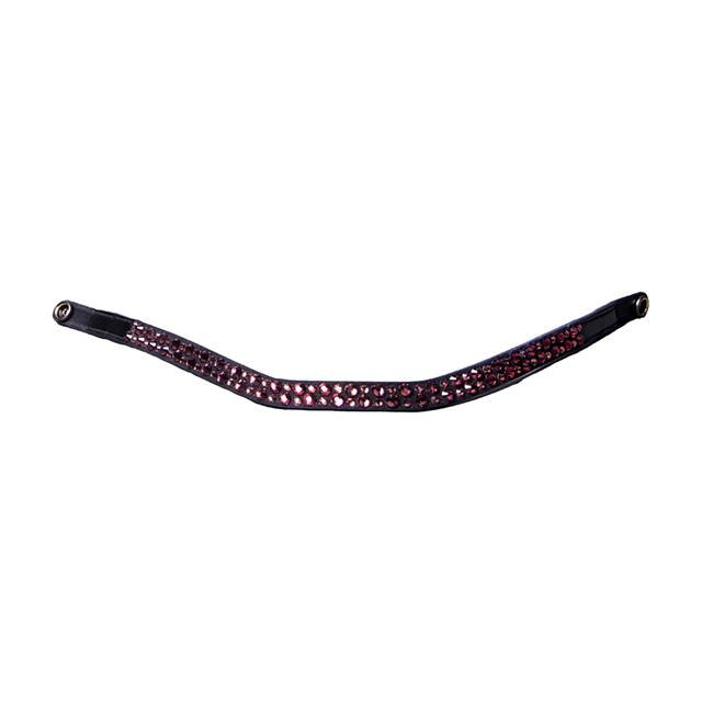 Brow Band PresTeq StarGlow Brown-Red