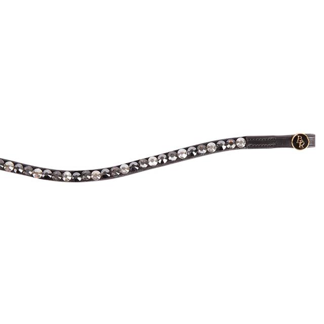Browband BR Triple-Tone Curved Black