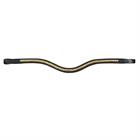 Browband Brass Clincher V-Shaped New English Collection Dy'on Black