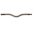Browband Brass Clincher V-Shaped New English Collection Dy'on Brown