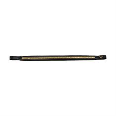 Browband Dy'on Brass Chincher D Collection Black