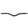 Browband Flat Leather V-Shaped New English Collection Dy'on Brown