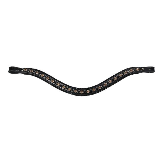 Browband Hb Showtime Good Luck Black-Gold