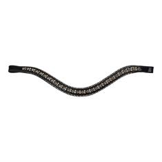 Browband Hb Showtime True Love Black-Gold
