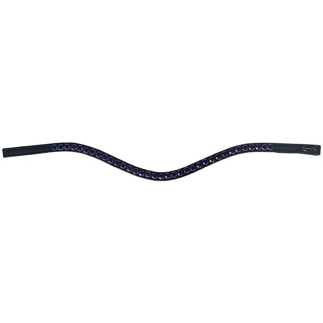Browband Horka Colori Black Black-Blue