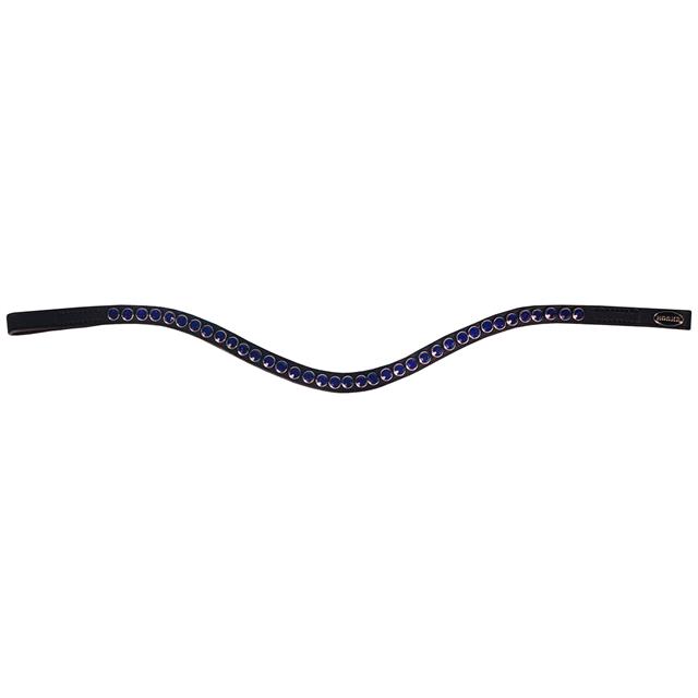 Browband Horka Colori Brown Brown-Light Blue