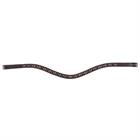 Browband Horka Colori Brown Brown-Light Brown