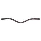 Browband Horka Colori Brown Brown-White