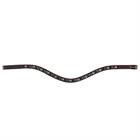 Browband Horka Colori Brown Mid Brown-Black