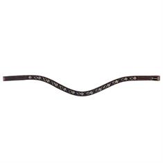 Browband Horka Colori Brown Mid Brown-Black