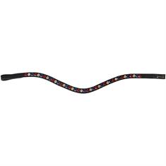 Browband Horka Colori Brown