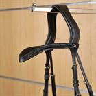 Browband Laced V-Shaped New English Collection Dy'on Black