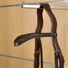 Browband Laced V-Shaped New English Collection Dy'on Brown
