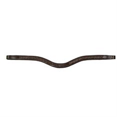 Browband Laced V-Shaped New English Collection Dy'on Brown