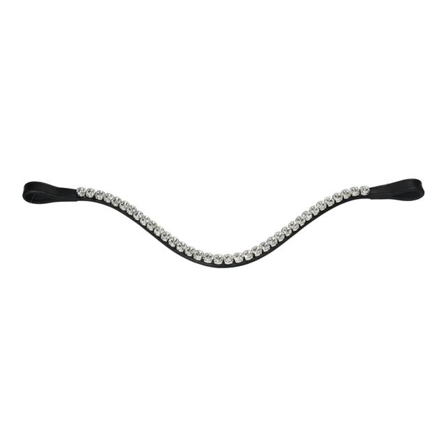 Browband Leather Epplejeck EJSALERNO Silver