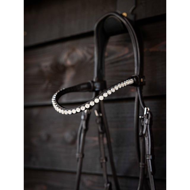 Browband LeMieux Ice Crystal Brown