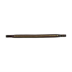 Browband mit Messingbeschlägen D Collection Dy'on Brown