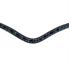 Browband Montar Dlux Black-Blue