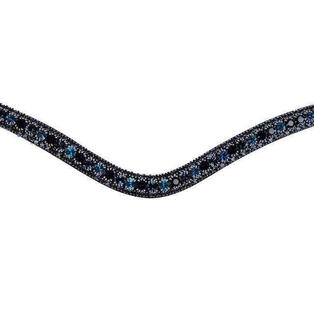 Browband Montar Dlux Black-Blue